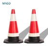 Good quality durable safety rubber traffic cone black