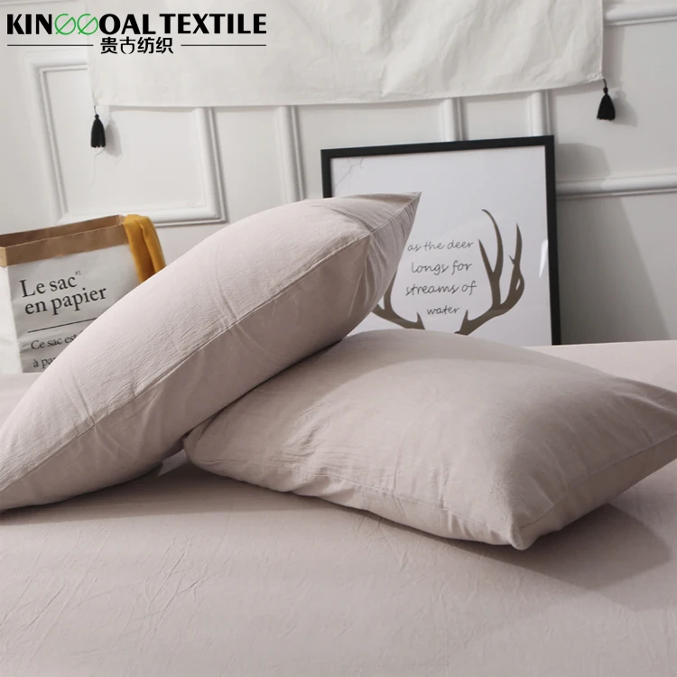 Textile supplier 100% 300tc cotton pillowcase