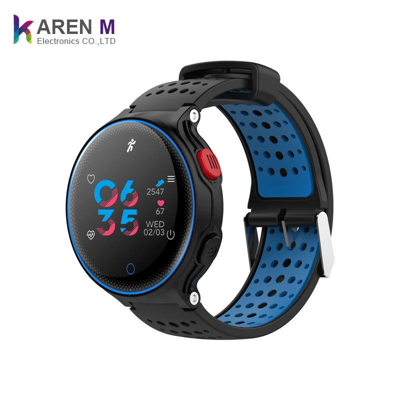 

Heart Rate Monitor Blood Pressure Pedometer Karen M Microwear bluetooth IP68 waterproof smartwatch X2 smart watch 2019, N/a