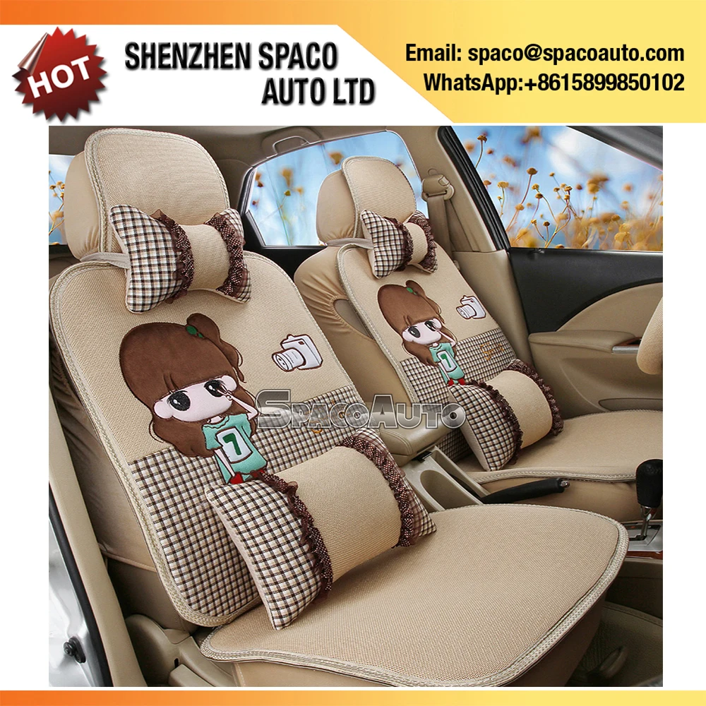 Anime Car Seat Covers For Sale / Full Coverage Eco Leather Auto Seats