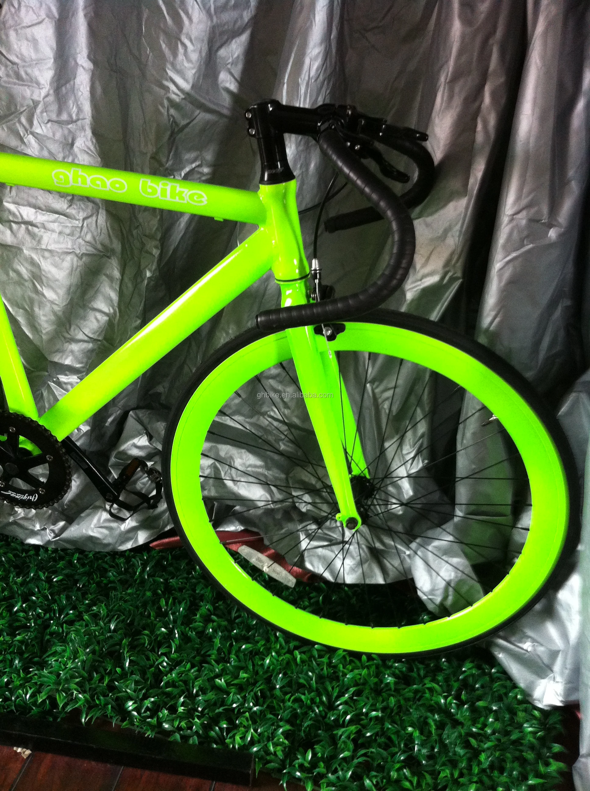 700c Ce Usa Europe Colorful En15194 Aluminium Glow In Dark Paint Fixie