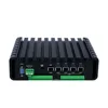 Yanling Intel 3855U 6th Gen CPU embedded industrial Computer with 4*LAN POE port 2*GPIO and wide voltage
