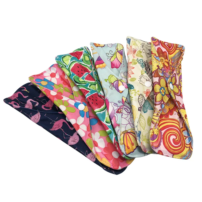

Custom 150PCS Free shipping bamboo Printed Softcare sanitary pads, Printing colorful or plain color