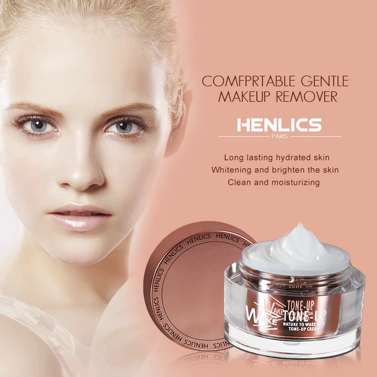 Henlics Best Whitening Moisturizing Brightening Toning Up Cream For