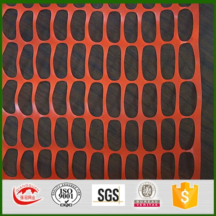 Plastic Mesh Barrier Safety Net Fence 7kg 50m/ Hot Sale Warning Plastic
