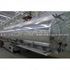 CLW factory aluminum utility tri-axle 33000 liters petrol tanker, oil tanker, fuel trailer