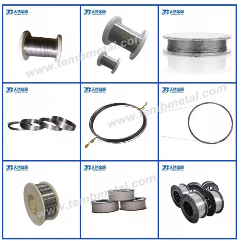 High Quality Shape Memory Nitinol Wire/nickel Titanium Alloy Straight