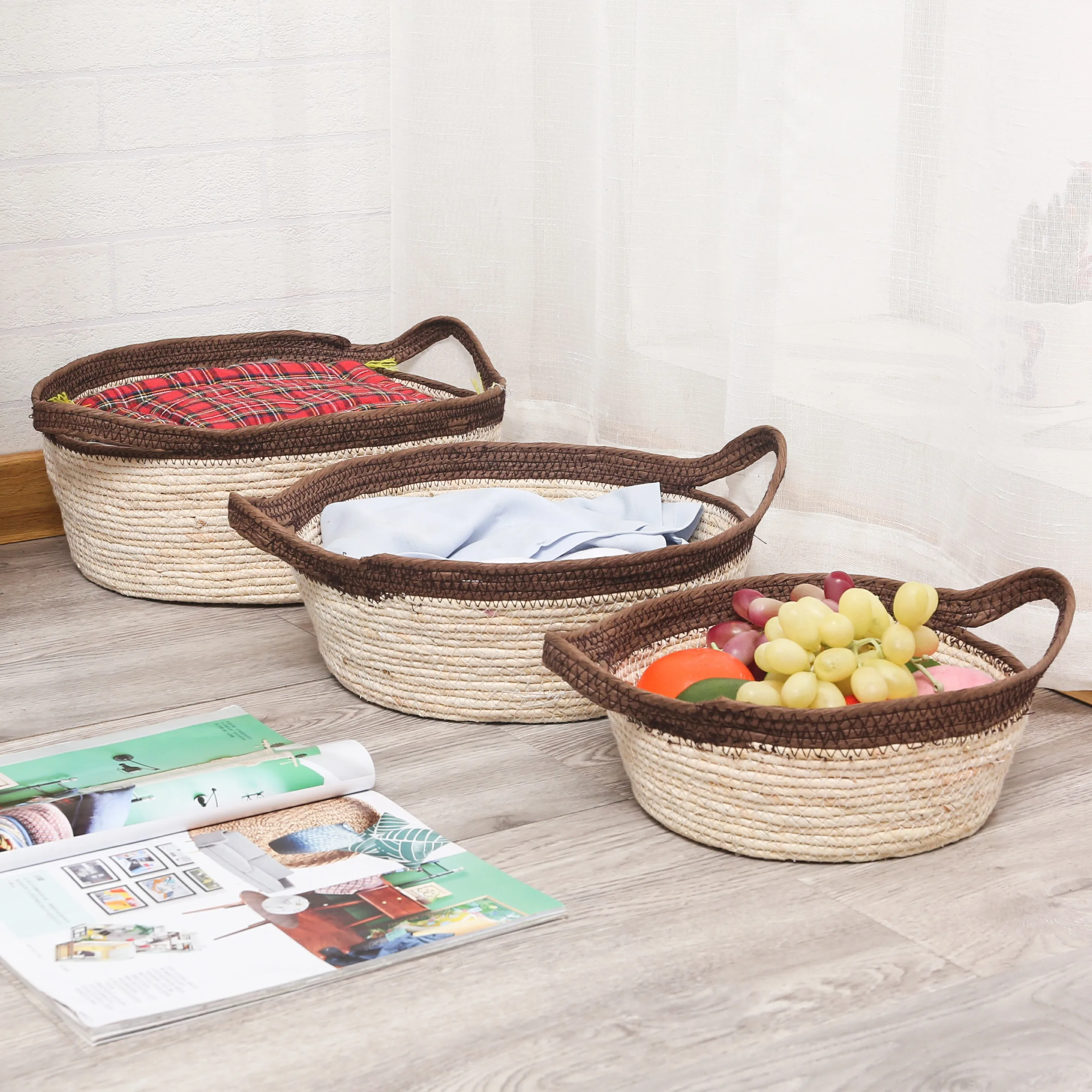 seagrass toy basket