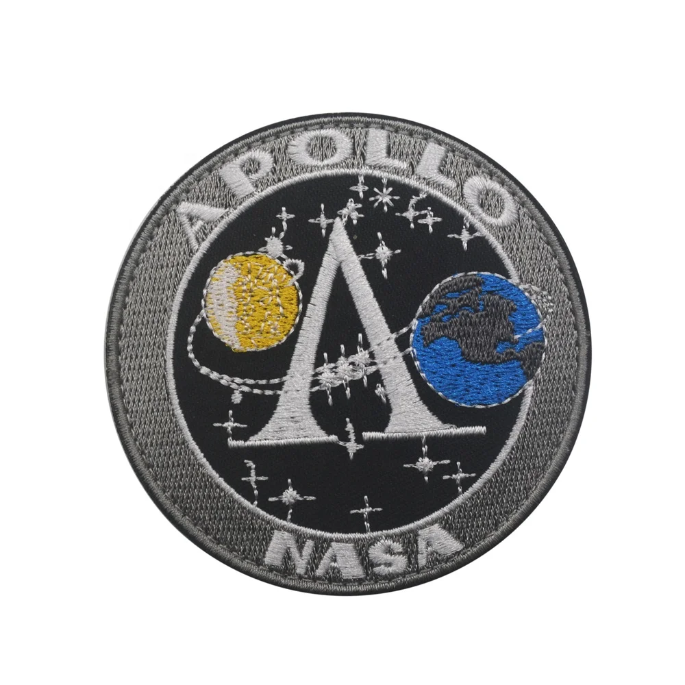 

VINTAGE ORIGINAL APOLLO 11 VOYAGER EMBLEMS BACK SPACE PATCH Collage USA Apollo Mission Patch Set 1 7 8 9 10 11 12 13 14 15 16 17