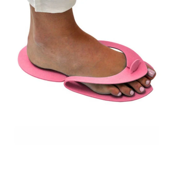 

Factory Sale cheapest portable 3mm EVA Disposable Flat foldable flip flops, Custom pms colors matched