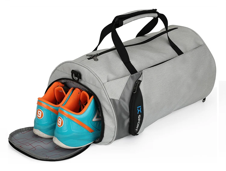 Popular Women And Men Gym Duffel Bags With Shoe Compartment