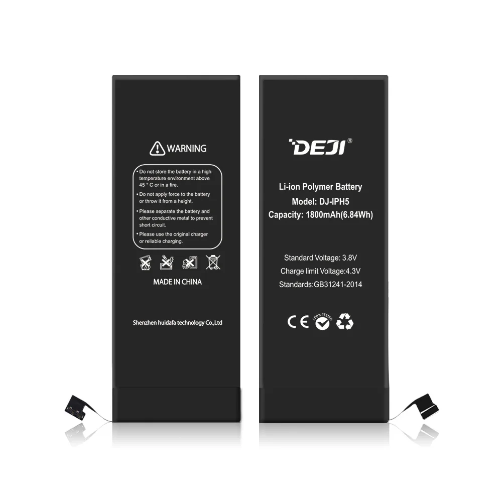 smartphone battery replacement battery for iphone 5 manufacturer