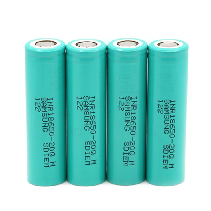 100% Original Battery Inr18650-20q 2000mah 3.6v 15a Li-ion Rechargeable ...