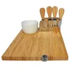 Multiple sizes good chesse cutting board selection with tools set