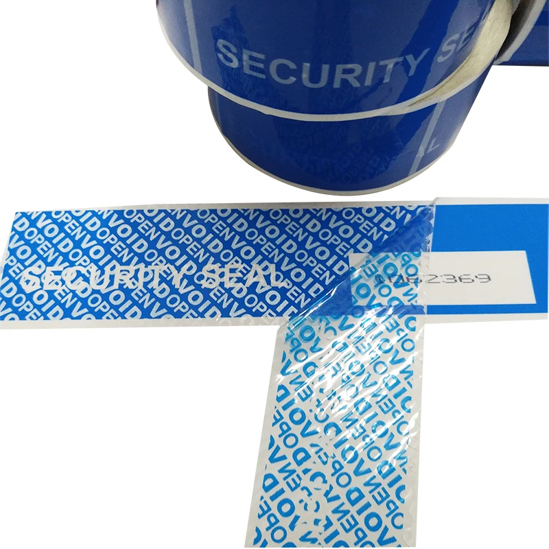 New Design High Quality Tamper Evident Security Tape With Serial Number Buy Tamper Evident