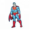 Laser cut superman embroidered applique custom patches