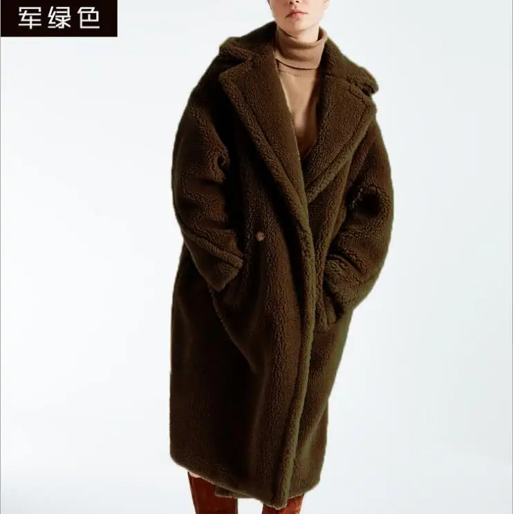 

MNDA011 fashionable women long woolen winter coat, N/a
