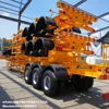 Terminal Truck Trailer 3 Axles 40Ft Chassis Container Trailer