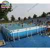 Guangzhou manufacture Metal Frame Supported Swimming pool,Metal Steel Frame Structural Swimming Pool