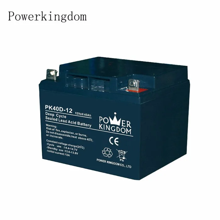 Power Kingdom 100ah agm deep cycle battery supplier wind power systems-2