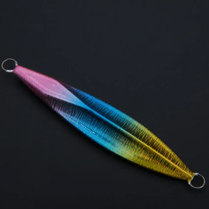 

wholesale Saltwater Fishing Tackle Slow Jigging Metal Jig Fishing Bait, Various color