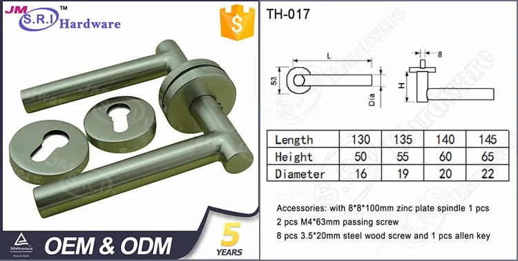 China Manufacturer Promotional Stainless Steel Handle Gatehouse