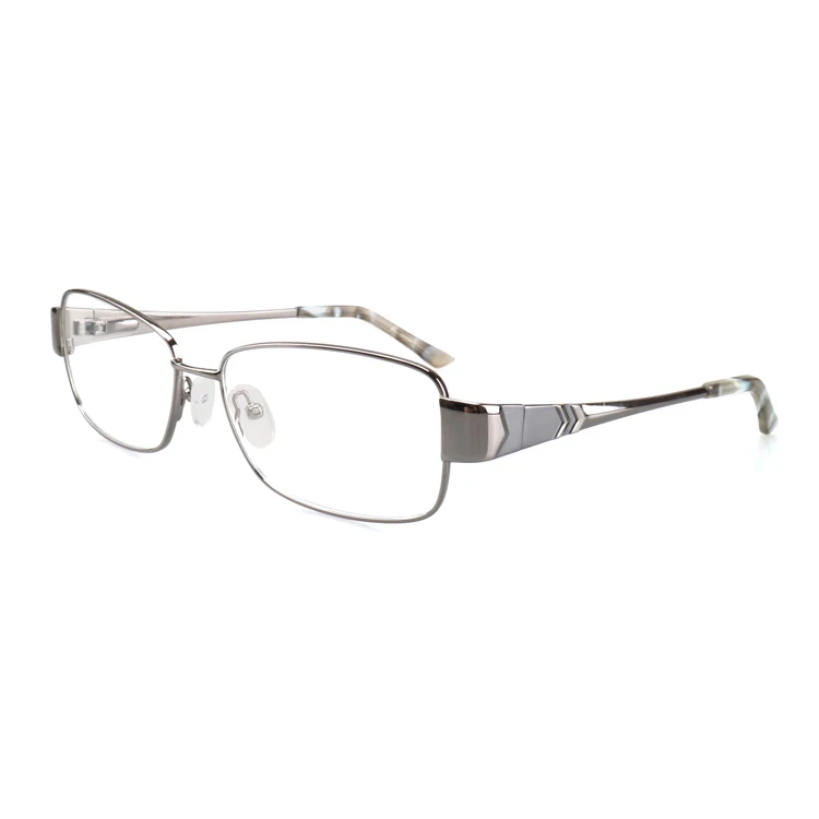 

Wholesale Square Shape And Retro Metal Eyewear Optical Frame Prescription Lenses Available