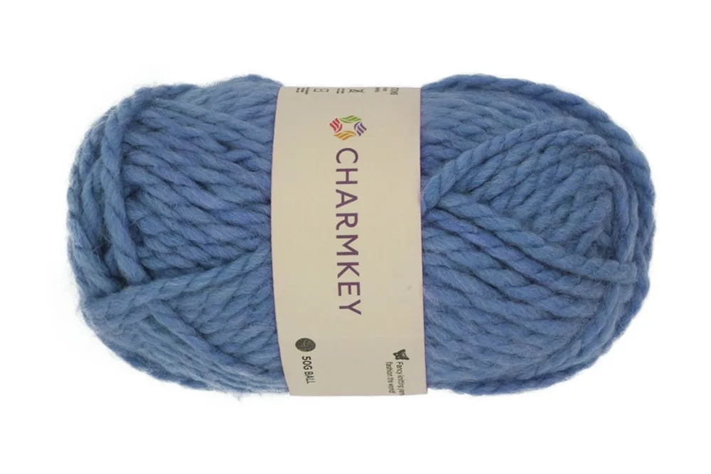 Charmkey High Tenacity Blend Yarn 70 Acrylic 30 Wool Yarn For Crochet ...