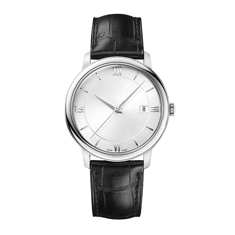 

Stainless Steel Quartz Movement Mens Wristwatch, Silver