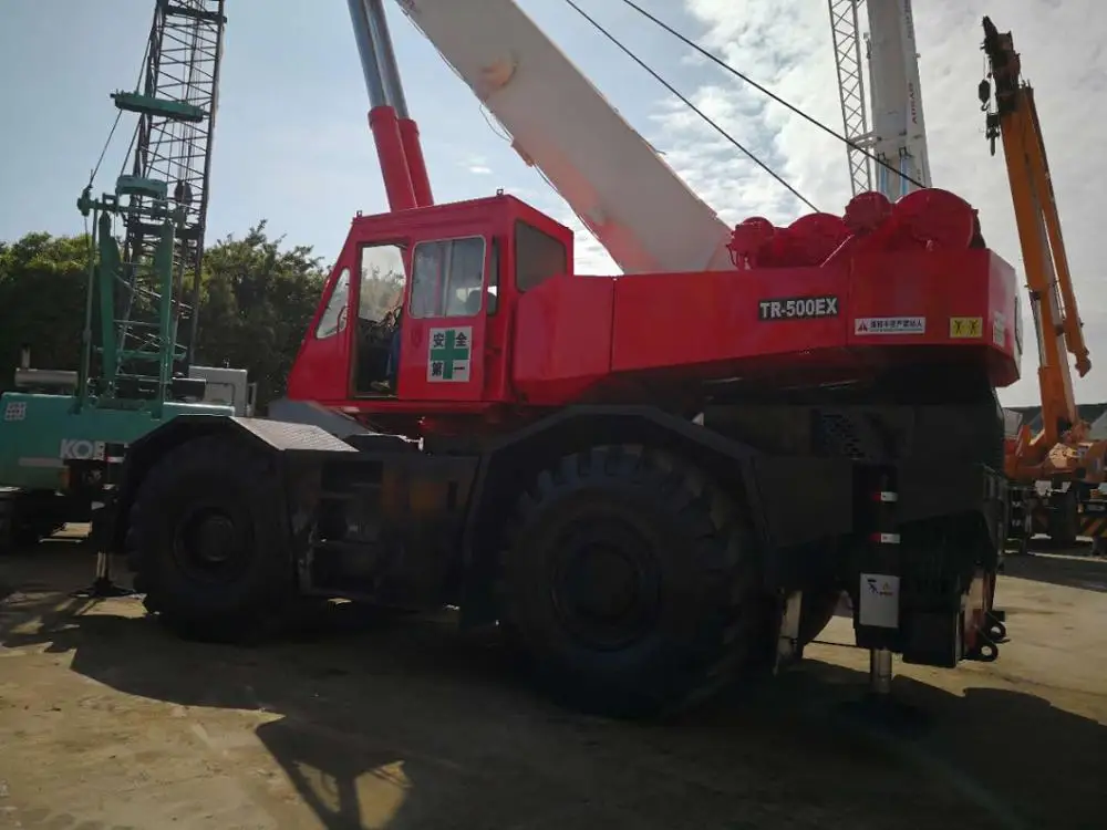 
used Tadano TR-500EX TR500E TR250M Kato KR25H KR50H Rough crane tg250e tg250l tl300e tg500e tg800e gt900e gt1200ex mobile crane 