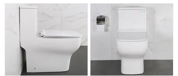 Newest Bathroom Elegant Design Sanitary Ware Upc One Piece Toilet Bowl With P-Trap