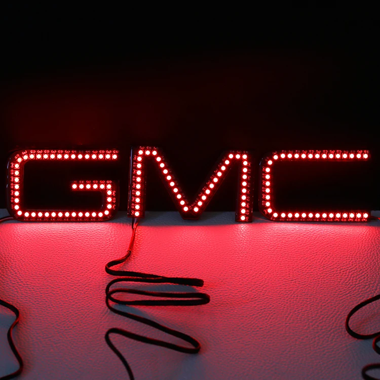 High quality SK6812 led badge light chasing angel eyes for GMC