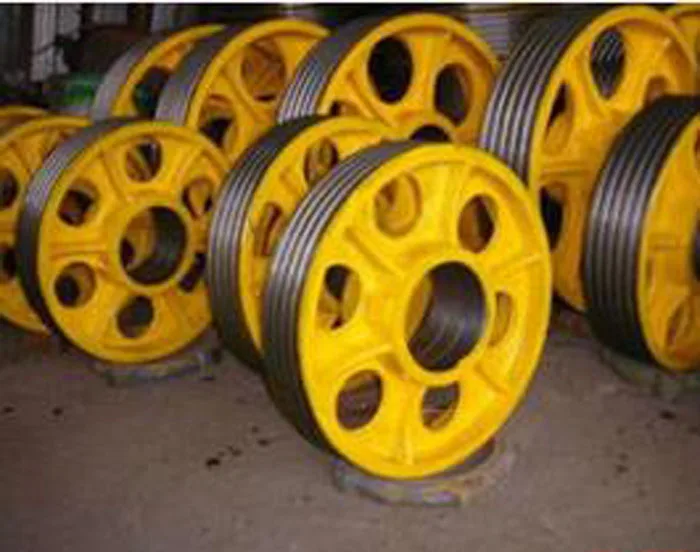 China supplier OEM cast iron drawing sizes v belt pulley