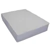 Jacquard style knitted copper ions anti-microbial mattress protector