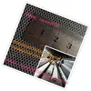 White or black hexagonal polyester screen made of 40D 16gsm, 100% polyester mesh fabric