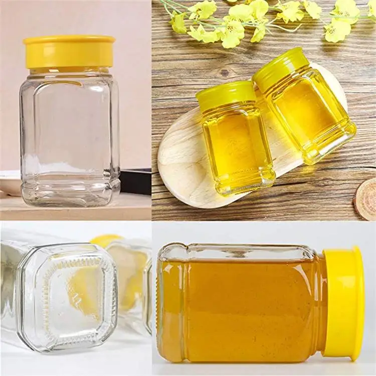 12oz Glass Honey Jar With Lids,Honey Containers For Storing And