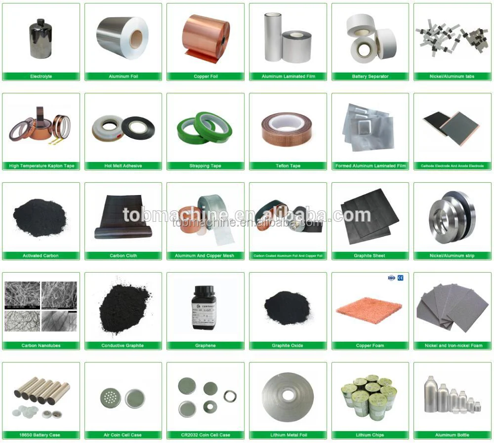 lithium ion battery raw materials
