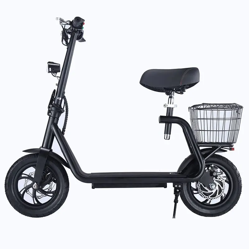 

10 Inch Front Rear Full Suspension Mini Citycoco Electric Scooter With USB And Compass, White,red,black,yellow,brown,blue