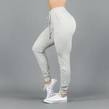 high waist jogging bottoms