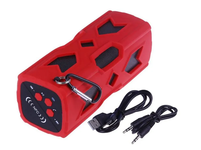 Best Speakers Waterproof Stereo Shower Wireless Speakers with Power Bank - ANKUX.COM
