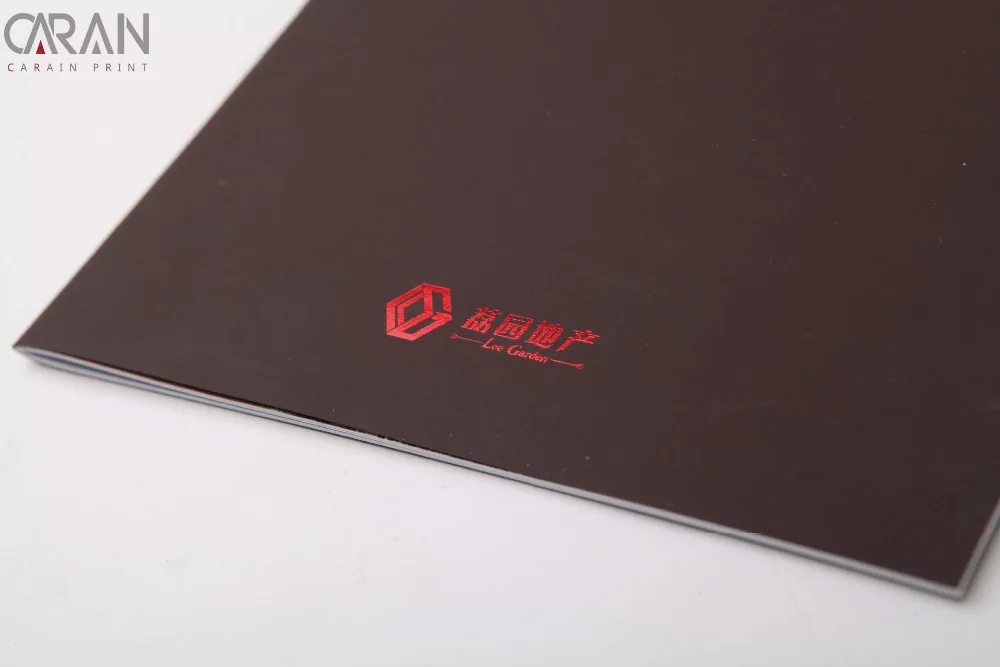 
Special Paper Hollowing Finish Pantone Printing House Selling Company Promotional Catalogue Book 