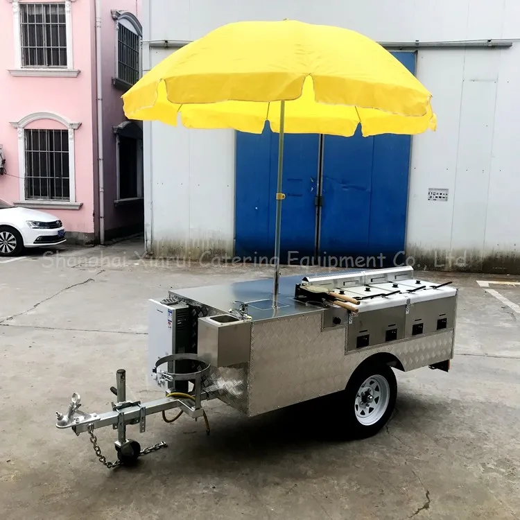 Mobile Deep Fryer Food Cart Trailer L200*w100*h60cm Buy Mobile Fryer
