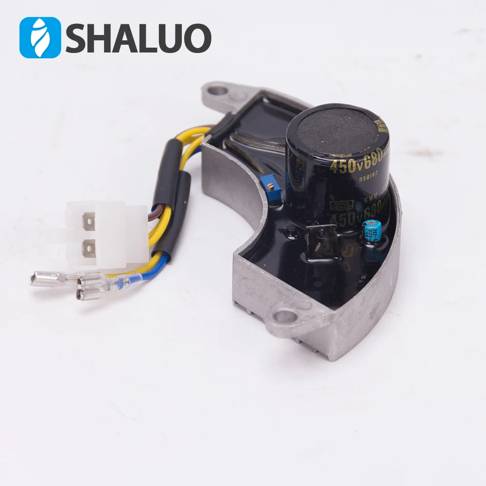 Generador monofásico AVR de 5kw, regulador de voltaje automático avr, generador de gasolina 188F, estabilizador de caja de aluminio