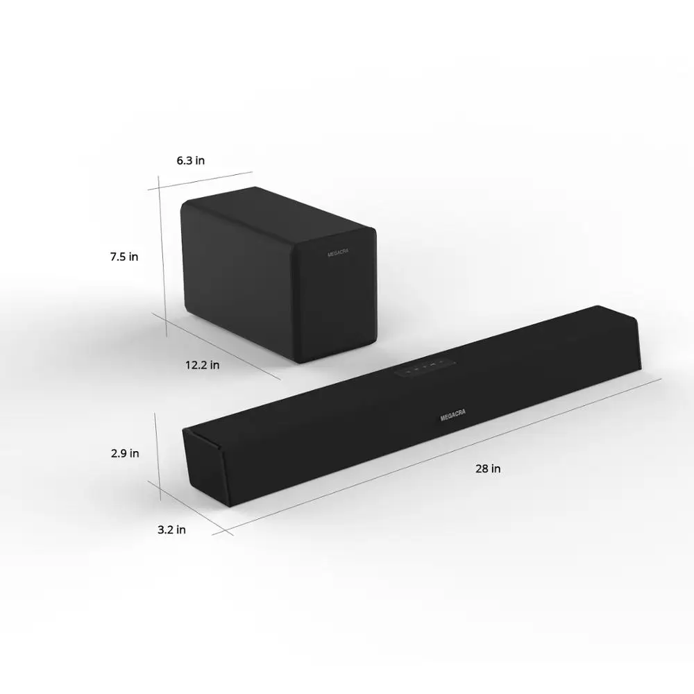 Megaphone Portable Loudspeaker with Subwoofer for Home TV - ANKUX.COM