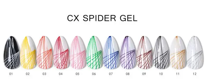 spider gel pure color