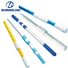 heavy duty adjustable silver tool aluminum telescopic swimming pool pole