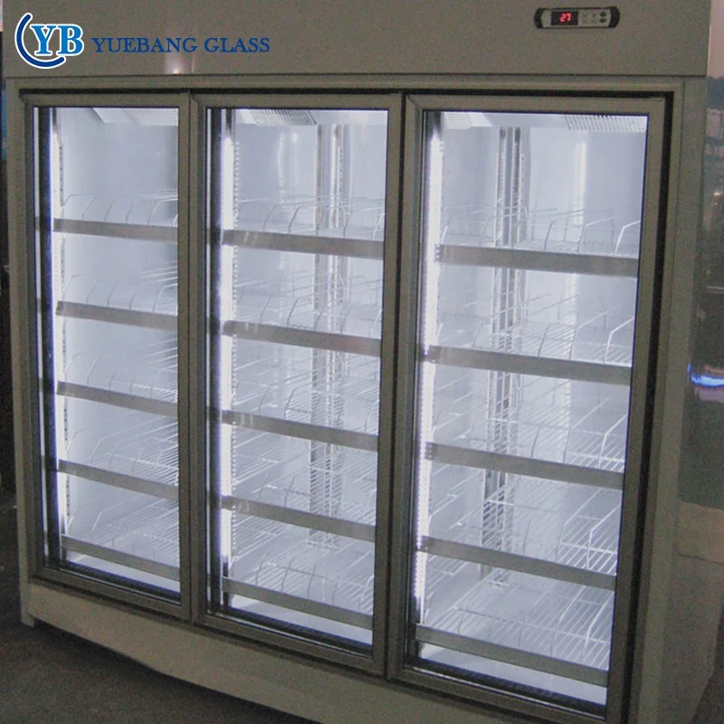 
Reach-In Glass Half Swing Door for Refrigerator/Freezer with LED 