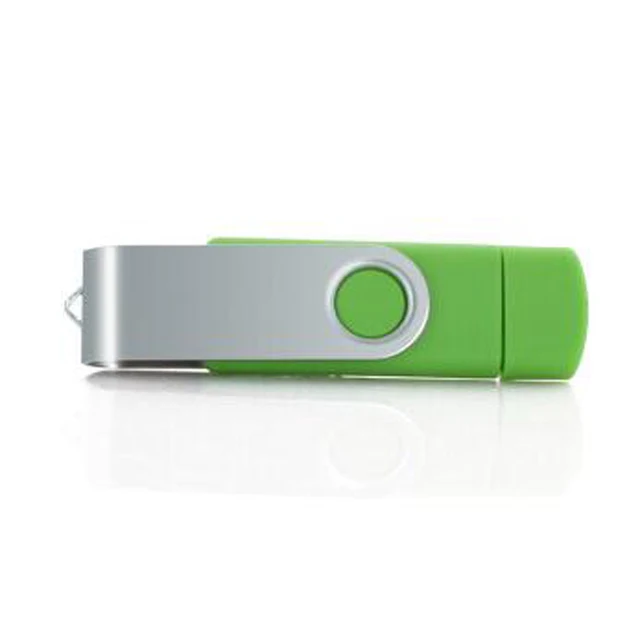 Dual Swivel custom USB micro USB 3.0 flash drive stick 4GB 8GB 16GB 32GB 64GB 128GB - ANKUX.COM