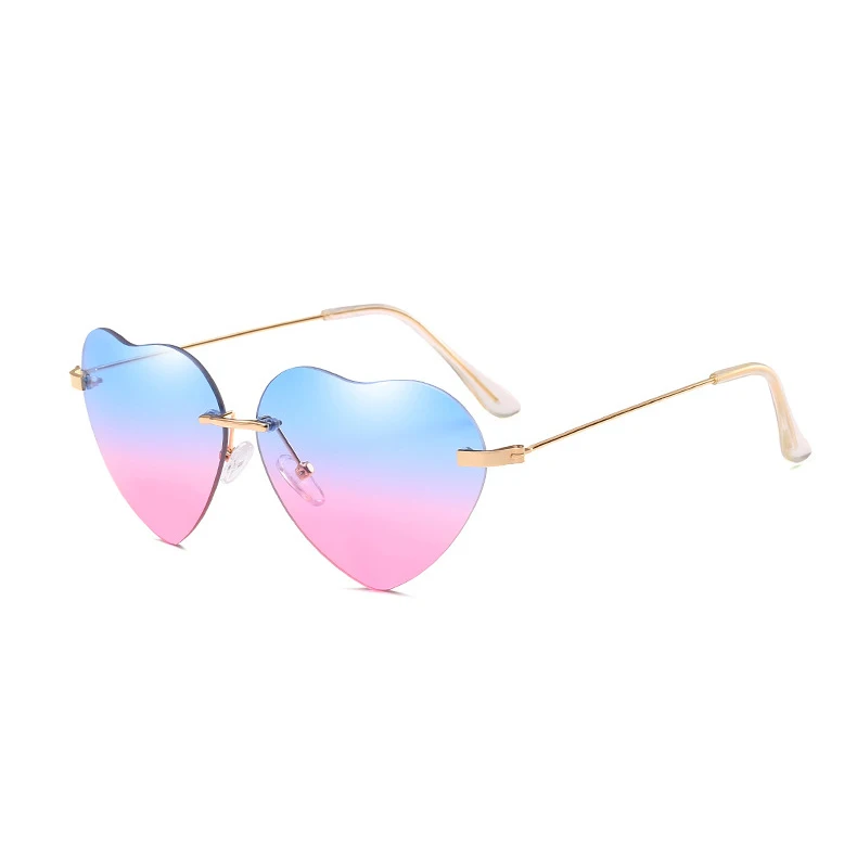

2019 Heart shaped sunglasses women 2018 vintage cat eye sun glasses, Custom colors