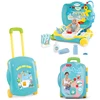 Have EN71 ,ASTM ,,cpsia CERTIFICATION Cute love for baby set baby care toy pretend play series luggage